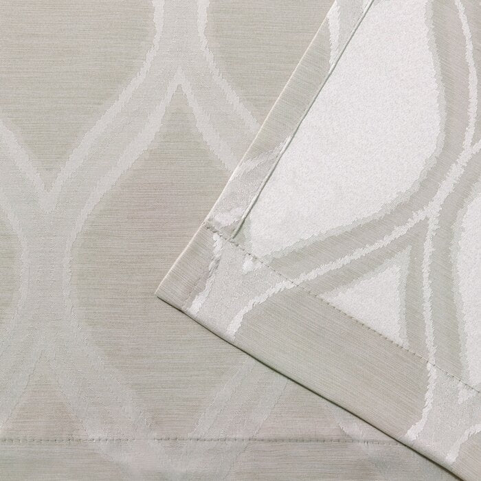 54" W x 96" L Baronne Polyester Curtain (Set of 2)