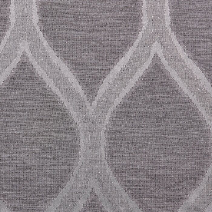 Baronne Polyester Semi-Sheer Curtain Pair 54" W x 96" L (Set of 2)