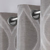 Baronne Polyester Semi-Sheer Curtain Pair 54