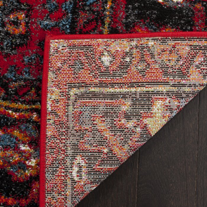 Barrera Red Rug - 6'7" x 9' (#K5675)