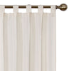 Barretti Cotton Blend Solid Sheer Tab Top Curtain Panels (Set of 2) B120-DS293