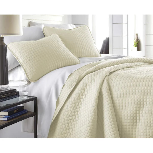 Barron Microfiber Reversible Quilt Set King
