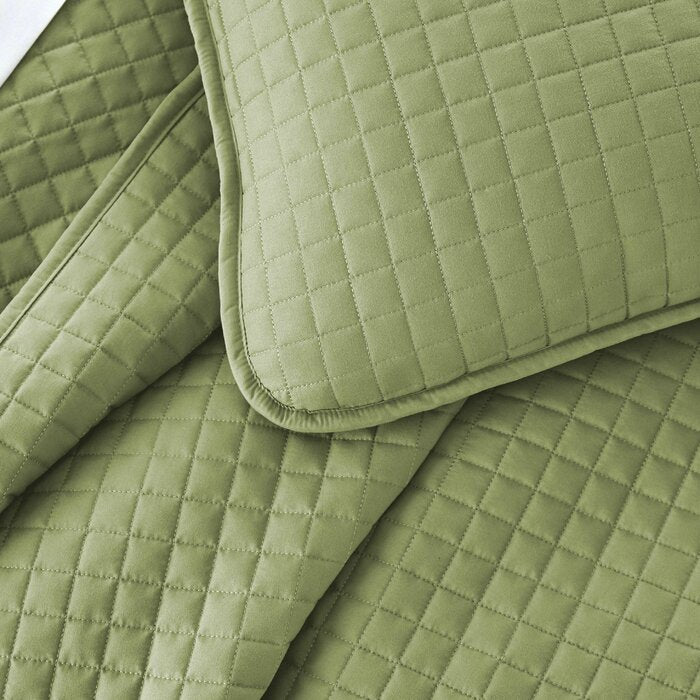 Barron Microfiber Reversible Quilt Set of 2