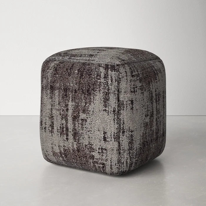 Barstow 18'' Wide Square Pouf Ottoman