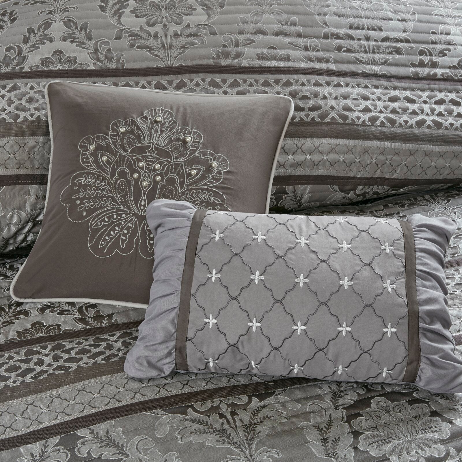 Bartle Floral 7 Piece Comforter Set SC306