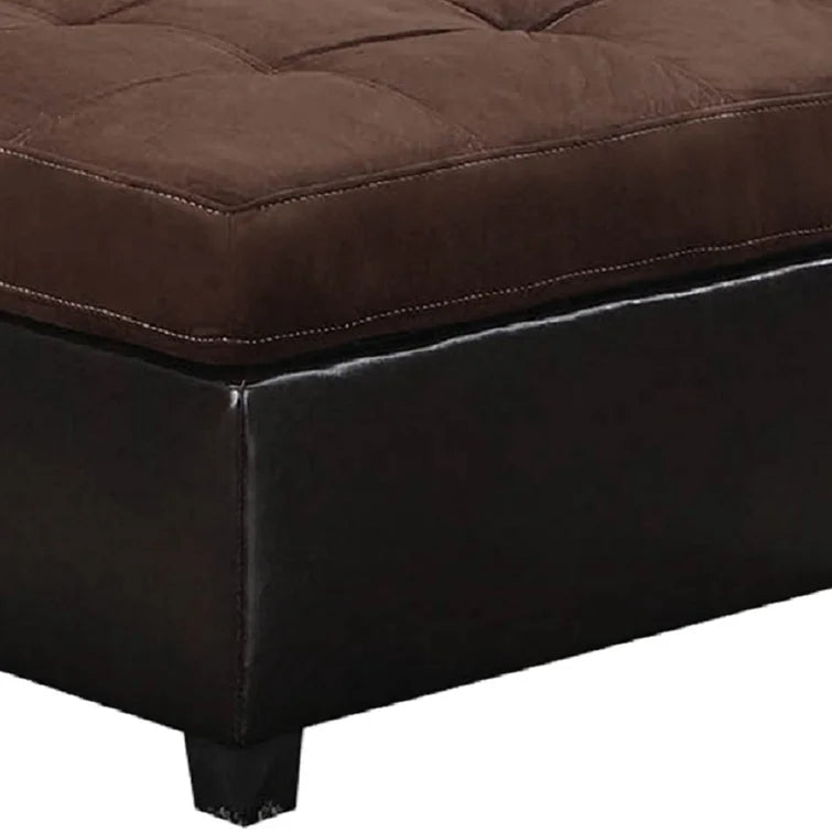Bartouille 37.5'' Wide Tufted Rectangle Standard Ottoman