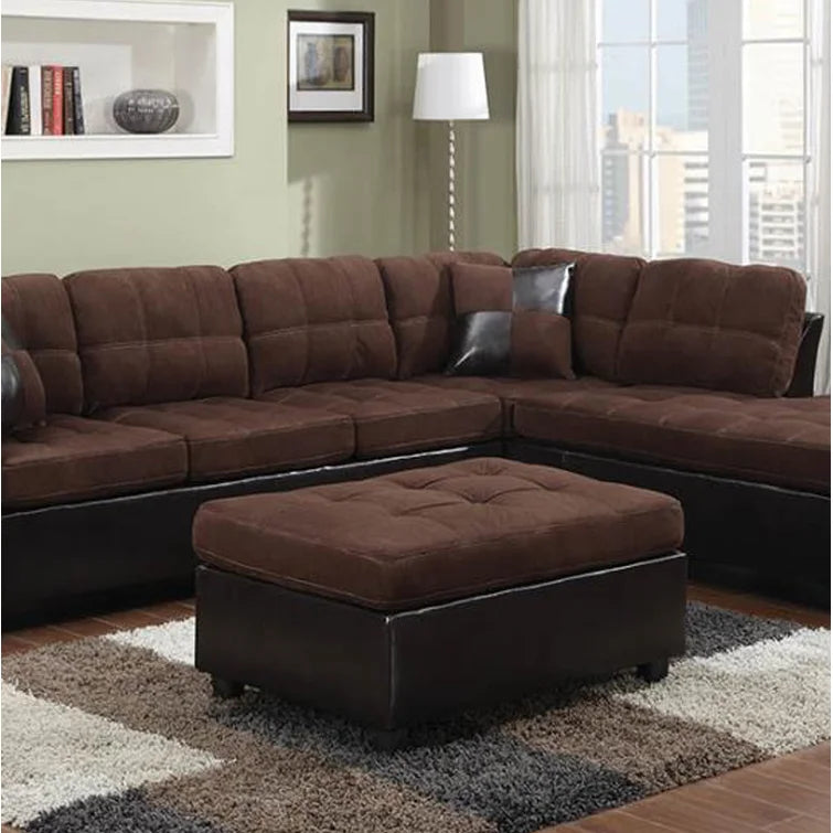 Bartouille 37.5'' Wide Tufted Rectangle Standard Ottoman