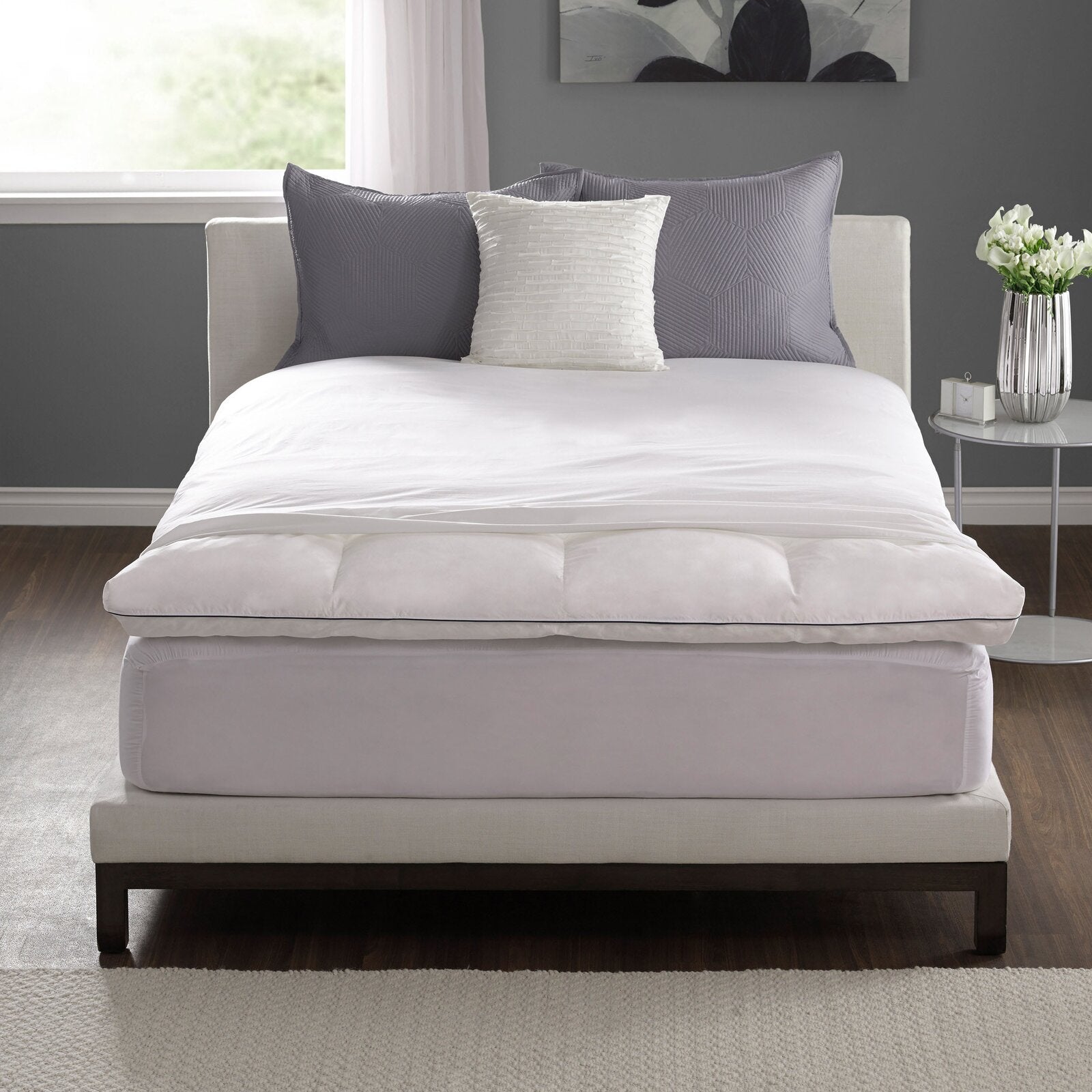 Basic Mattress Topper Box Spring Cover SC643