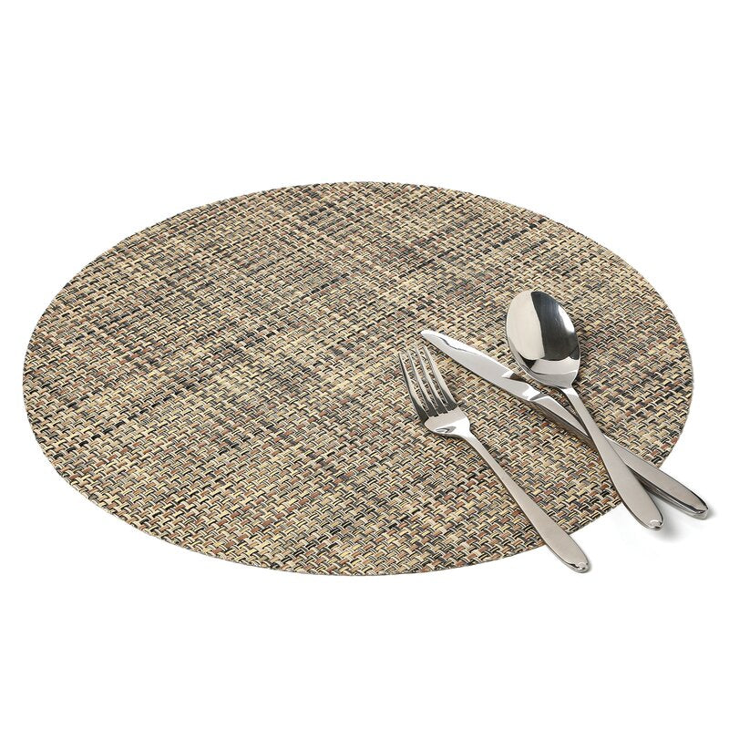Basketweave 15" Vinyl Placemat