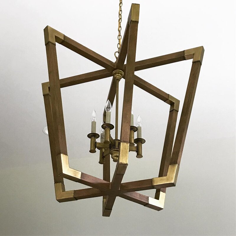 Bastian Currey & Company 3 - Light Chandelier SHB624