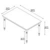 Bastion 59'' Dining Table
