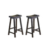 Bates Solid Wood Bar Stool (Set of 2)