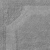 21” L x 34” W Charcoal Bath Rug