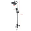 Bathroom Shower Faucet with Rough-in Valve (Part number: ZX1262) CYB280