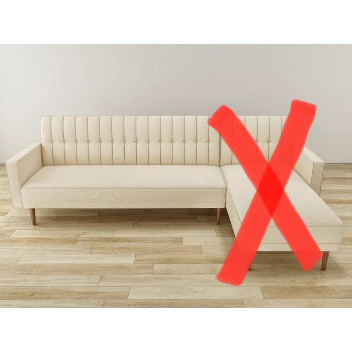 Battiste 112" Reversible Sleeper  Sectional EJ672