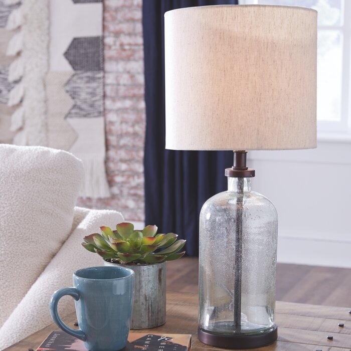 Batty 22'' Clear Table Lamp LX5492