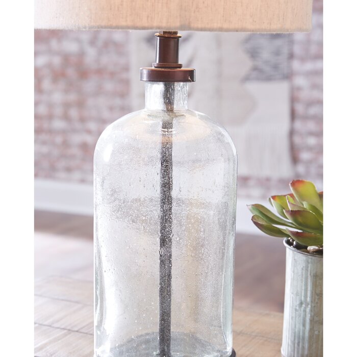 Batty 22'' Clear Table Lamp LX5492