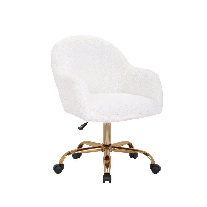 Baty Task Chair, White **Hardware Not Included** (#K6301)