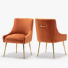 Baudel Tufted Velvet Side Chair (Set of 2)