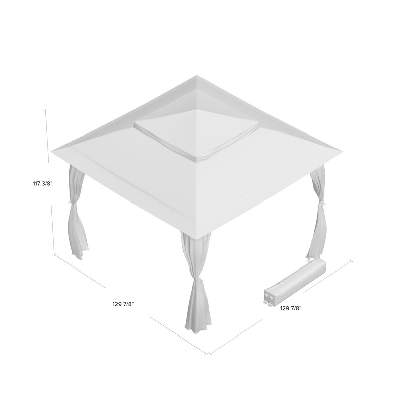 Bayfield 11 Ft. W x 11 Ft. D Steel Pop-Up Gazebo CYB188