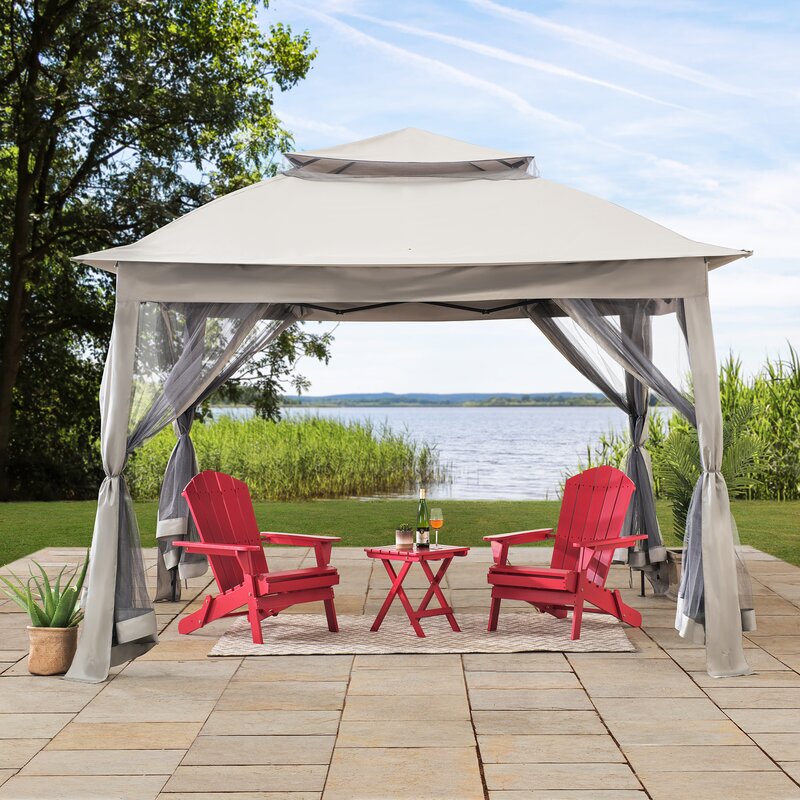 Bayfield 11 Ft. W x 11 Ft. D Steel Pop-Up Gazebo CYB188