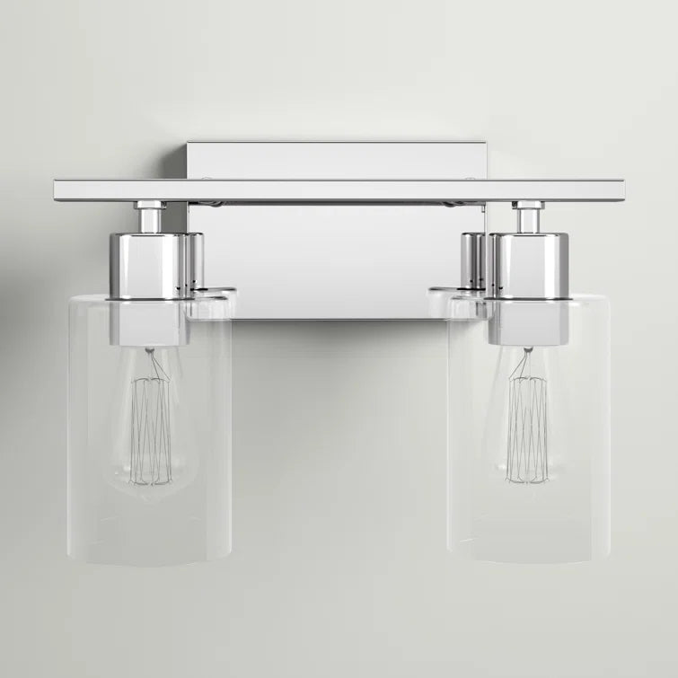 Baylor 2 - Light Dimmable Chrome Vanity Light