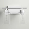 Baylor 2 - Light Dimmable Chrome Vanity Light