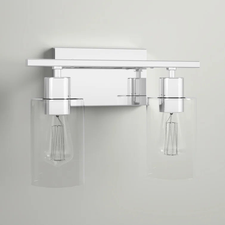 Baylor 2 - Light Dimmable Chrome Vanity Light
