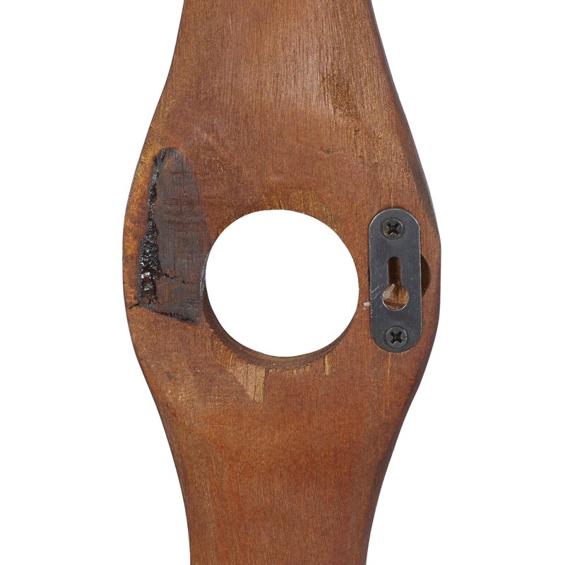 Baynard Decorative Wood Airplane Propeller Model Wall Decor, 5' x 48'