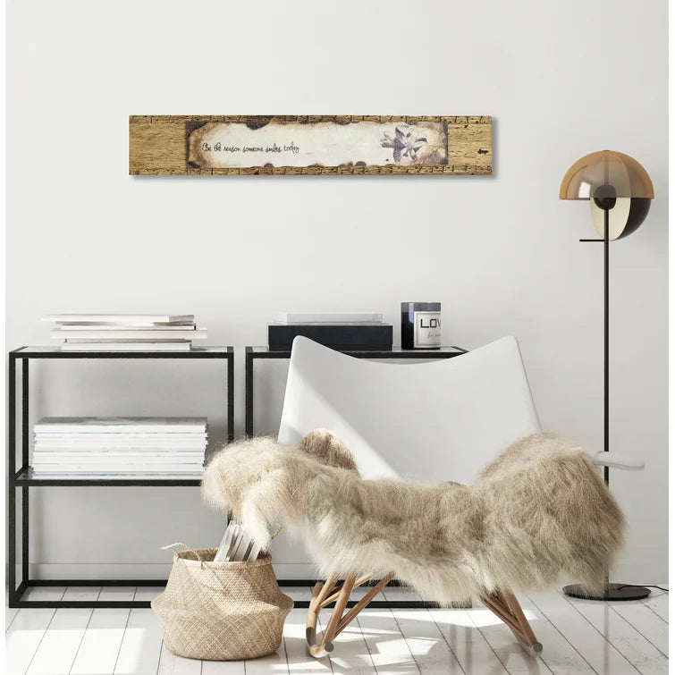 Be The Reason by Christina Lovisa - Panoramic Print on Wood