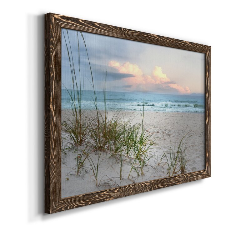 Beach Driftwood Picture Frame Photograph on Canvas, 20" H x 17" W x 1.5" D