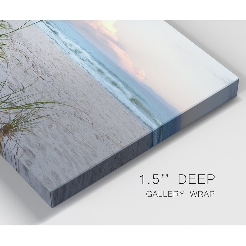 8" H x 12" W x 1" D Beach Driftwood - Wrapped Canvas Photograph HAB184