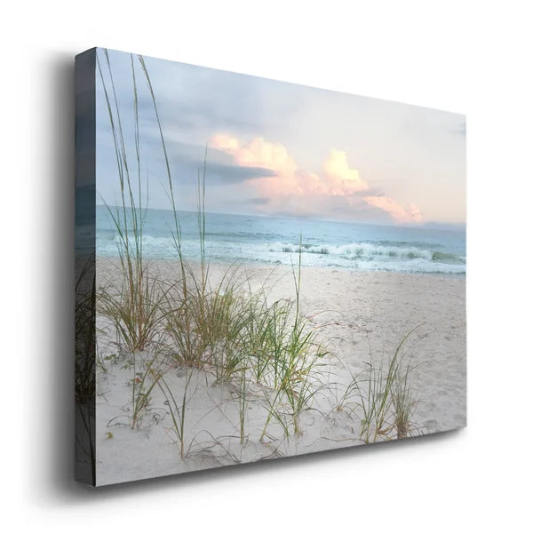 24" H x 36" W x 1" D Beach Driftwood - Wrapped Canvas Print