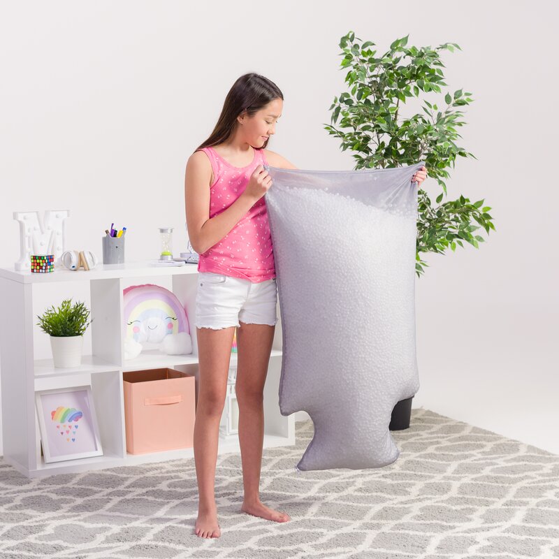 100 L - 2 PK Bean Bag with EZ-POUR Zipper Spout Outdoor Friendly Replacement Fill