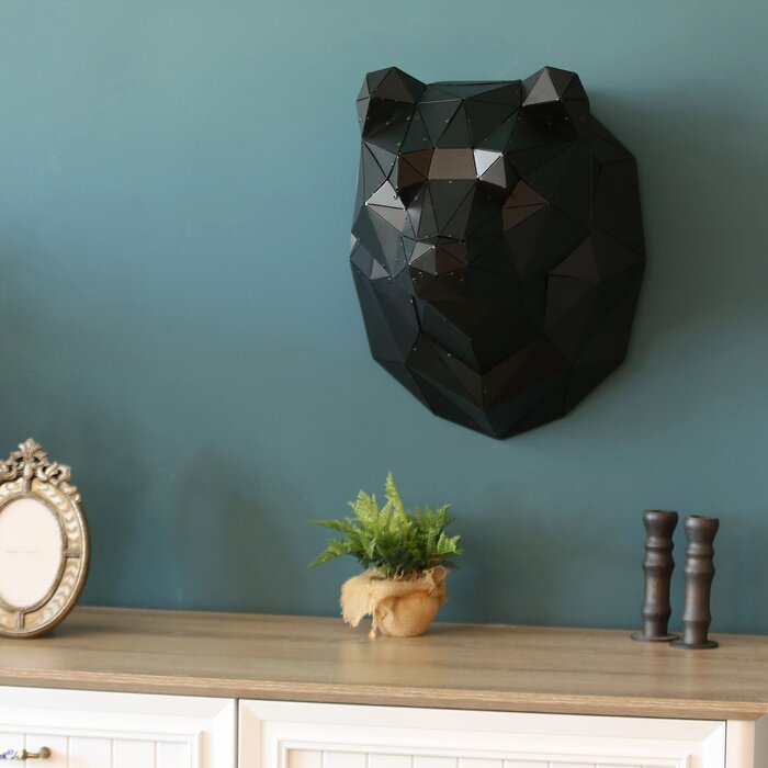 Bear Modern Metal Wall Décor