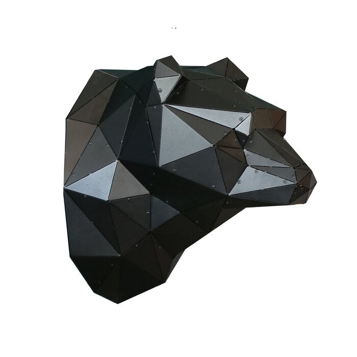 Bear Modern Metal Wall Décor