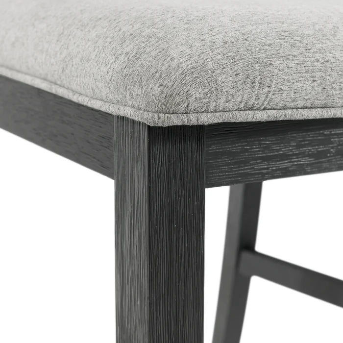 Beaubien Ladder Back Side Chair in Gray (Set of 2)