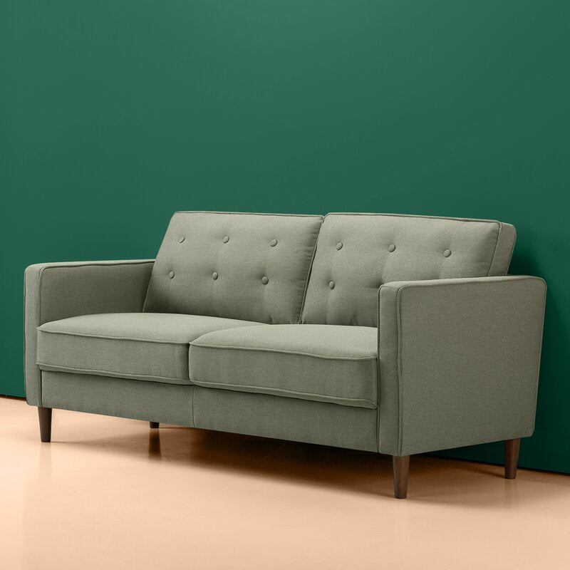 Beaudin 74.4" Square Arm Sofa 7246