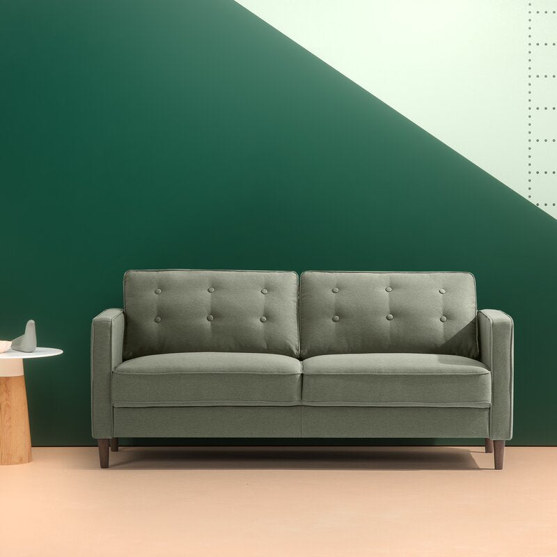 Beaudin 74.4" Square Arm Sofa 7246