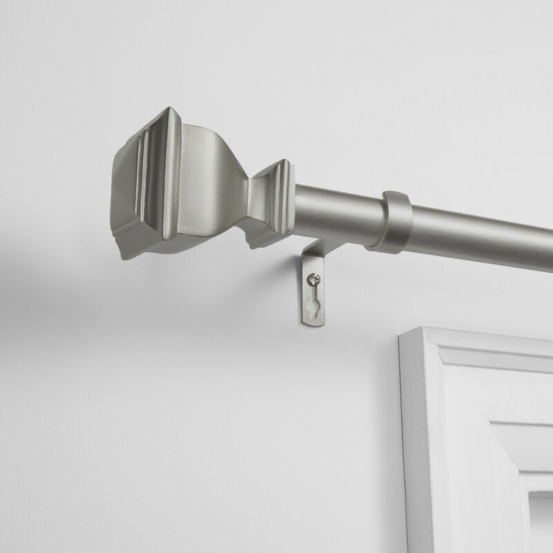 Beaudin Outdoor Single Curtain Rod HAB210