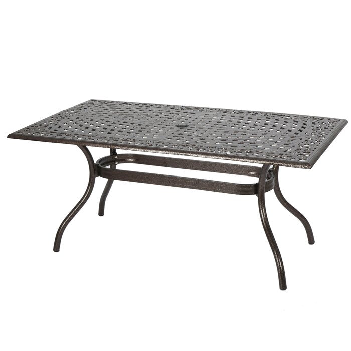 Beaufort Metal Outdoor Dining Table