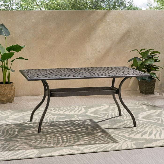 Beaufort Metal Outdoor Dining Table
