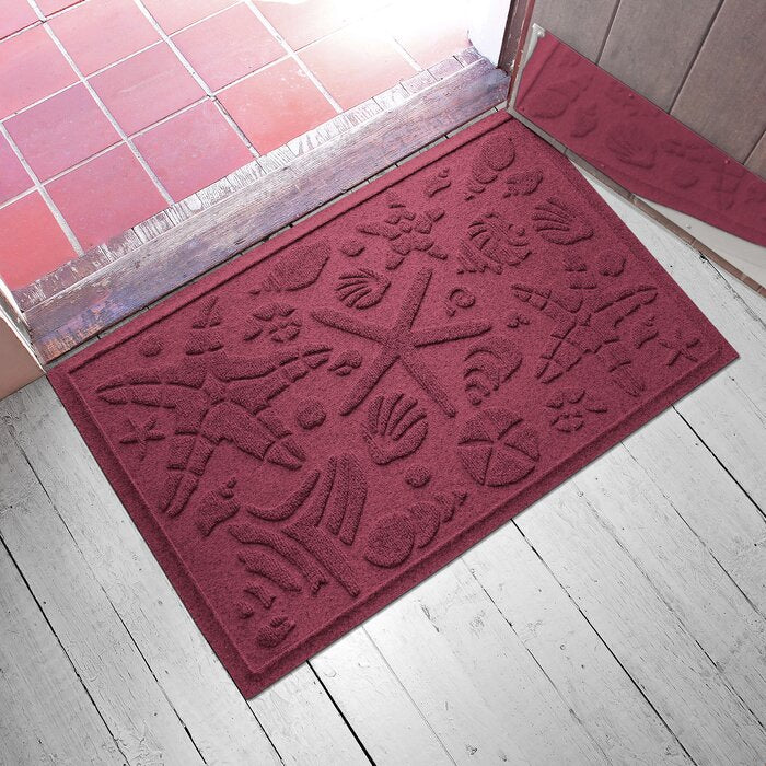 Beaupre Beachcomber Non-Slip Outdoor Door Mat LX4749