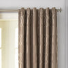Beautyrest Yvon Blackout Window Curtain Panel - 52X95 - 108 Inches - Dark Mushroom, B89-LC332