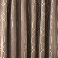 Beautyrest Yvon Blackout Window Curtain Panel - 52X95 - 108 Inches - Dark Mushroom, B89-LC332