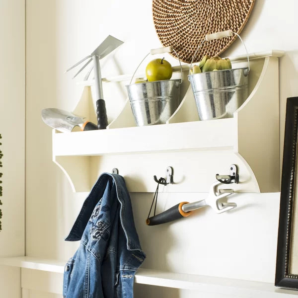 Beckemeyer 28'' Wide Wall Mounted Coat Rack