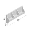 Beckemeyer 28'' Wide Wall Mounted Coat Rack