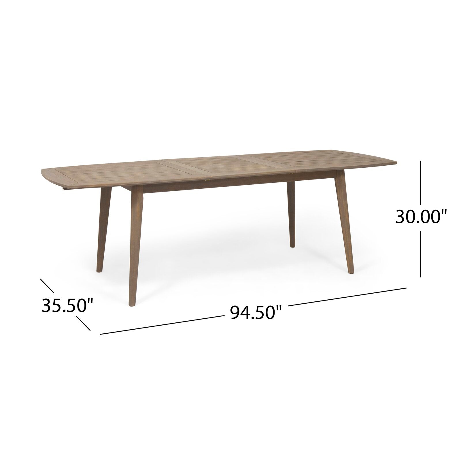 Becker Extendable Wooden Dining Table AH211