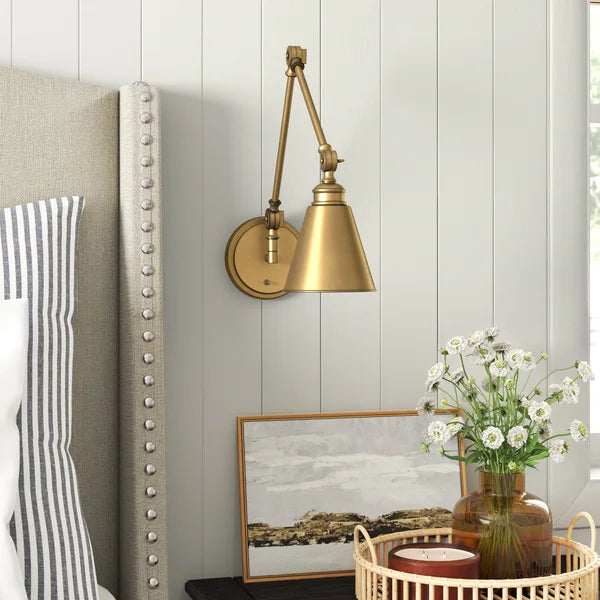 Beckham 1 - Light Dimmable Plug-In Swing Arm
