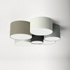Beckman Fabric Flush Mount